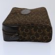 CELINE C Macadam Canvas Clutch Bag Brown hk918 Hot on Sale