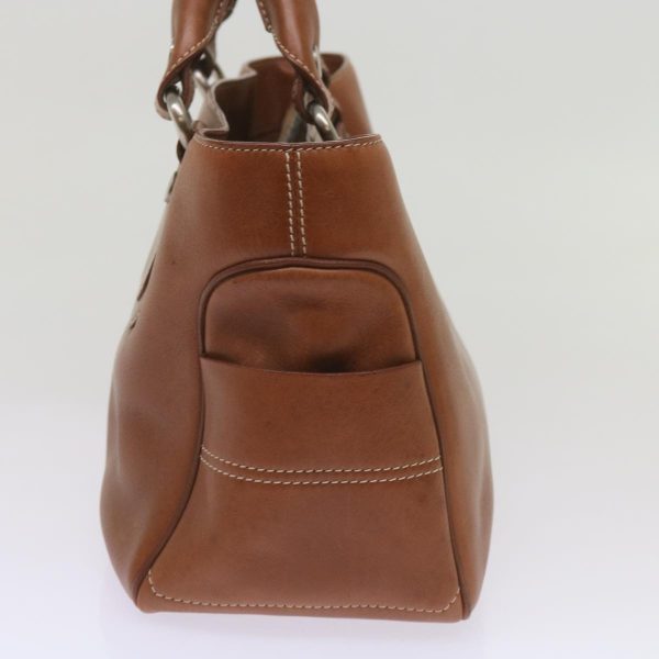 CELINE Boogie bag Hand Bag Leather Brown yk10889 Discount