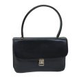 CELINE Hand Bag Leather Navy 76089 Cheap