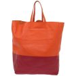 CELINE Hand Bag Leather Orange ep3321 Discount