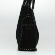 CELINE Hand Bag Suede Black bs6034 Fashion