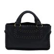 CELINE Boogie bag Hand Bag Leather Black yk13074 Discount