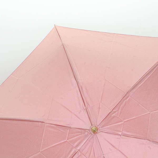 CELINE Macadam Canvas Folding Umbrella Nylon Pink ar9495 Online now