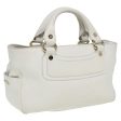 CELINE Boogie bag Hand Bag Leather White yk13610 Online Sale