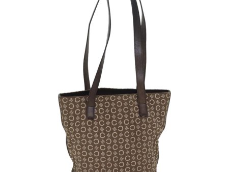 CELINE C Macadam Canvas Tote Bag Brown 83929 For Discount