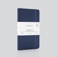 myPAPERCLIP Executive Series Soft Cover Notebook - Blue - Small - Squared Online