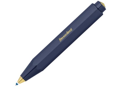 Kaweco Classic Sport Ball Pen with Optional Clip - Navy Sale