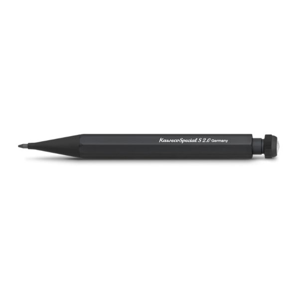 Kaweco Special (S) 2mm Mechanical Pencil with Optional Clip - Black For Sale