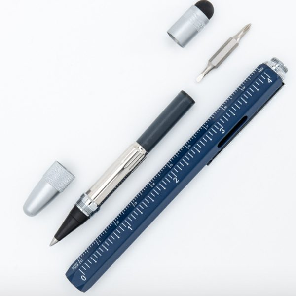 Monteverde 9 Function Tool Ink Ball Pen - Navy Blue CT Supply