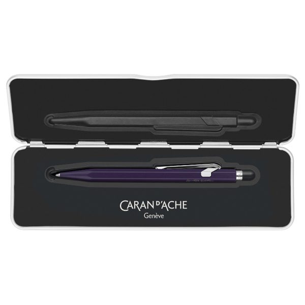 Caran d Ache 849 Ball Pen - Dark Violet (Special Edition) Discount