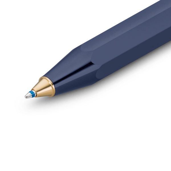 Kaweco Classic Sport Ball Pen with Optional Clip - Navy Sale