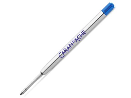 Caran d Ache 8462.000 Roller Ball Pen Medium Refill - Blue Online Hot Sale