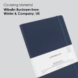 myPAPERCLIP Executive Series Soft Cover Notebook - Blue - Medium - Ruled Discount