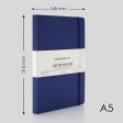 myPAPERCLIP Limited Edition Soft Cover Notebook - Blueberry - A5 - Plain For Sale