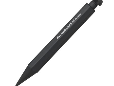 Kaweco Special (S) 0.5mm Mechanical Pencil with Optional Clip - Black Online Hot Sale