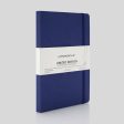 myPAPERCLIP Limited Edition Soft Cover Notebook - Blueberry - A5 - Plain For Sale