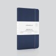 myPAPERCLIP Executive Series Soft Cover Notebook - Blue - Small - Ruled Online Sale