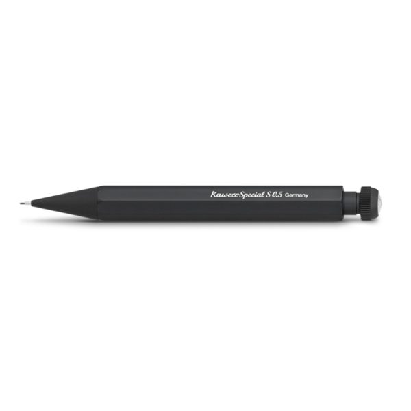 Kaweco Special (S) 0.5mm Mechanical Pencil with Optional Clip - Black Online Hot Sale