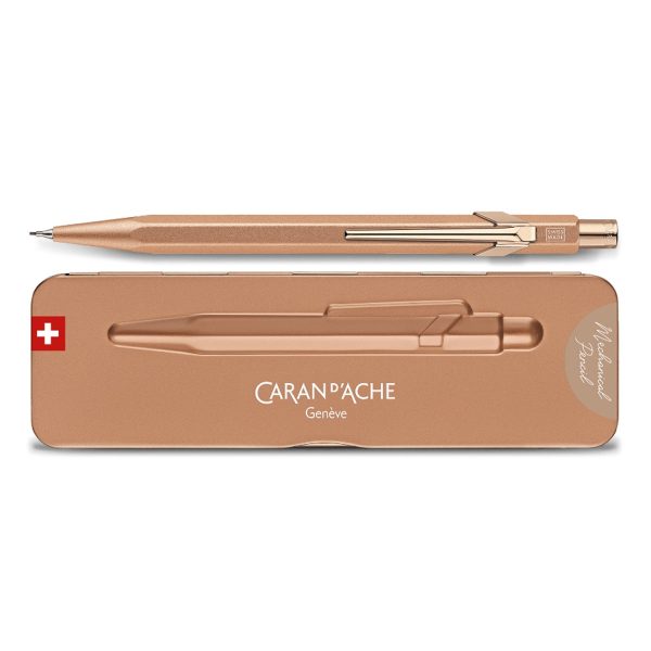 Caran d Ache 849 Premium 0.7mm Mechanical Pencil - Brut Rose Online now